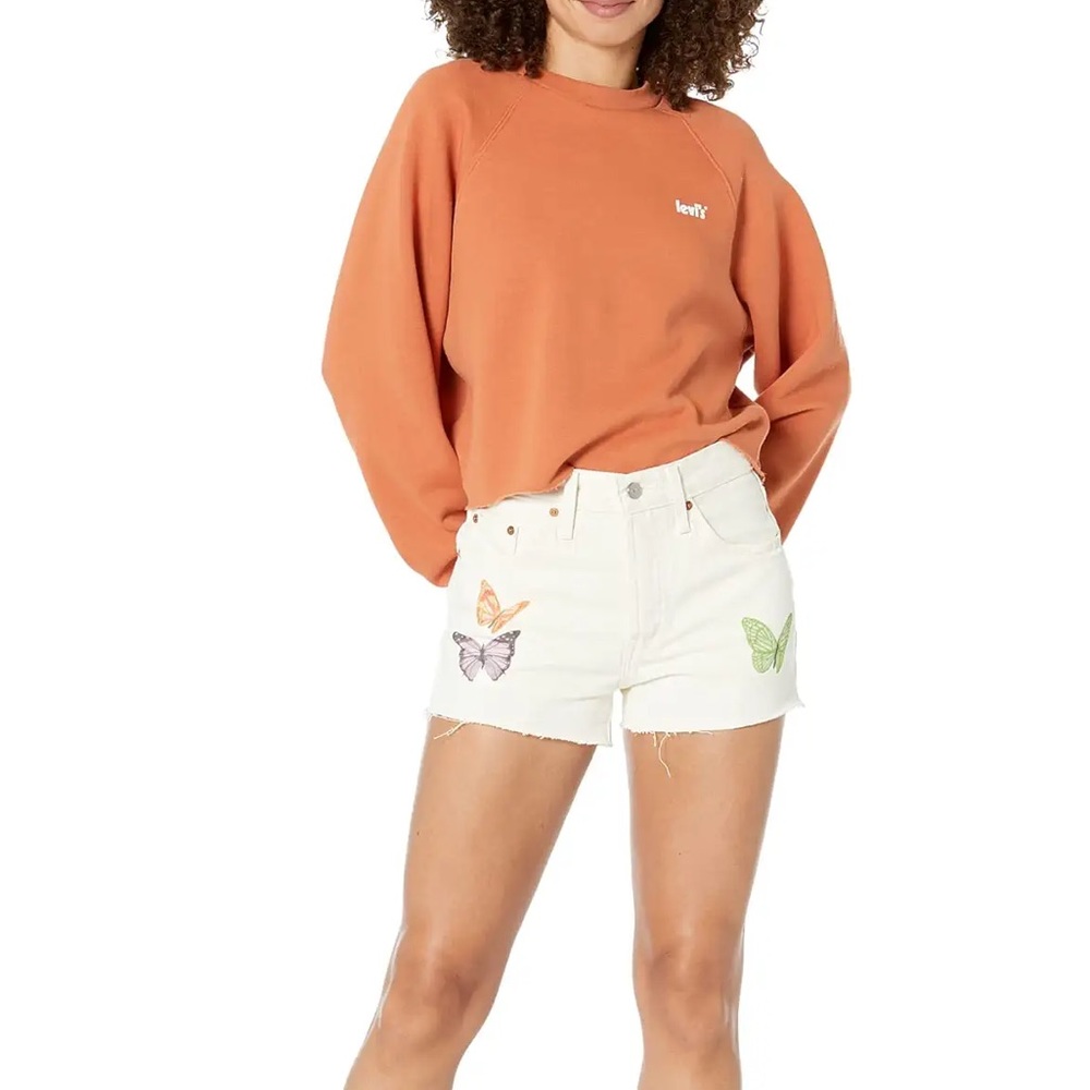 Levi’s 501 shorts Give Me Butterflies - NWT - Picture 5 of 7